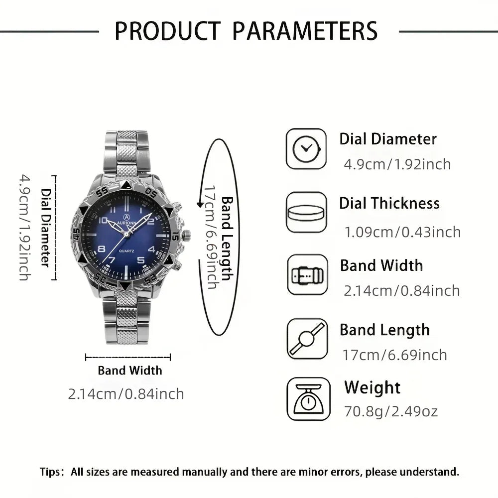 Quartz Watch and Jewelry Gift Set